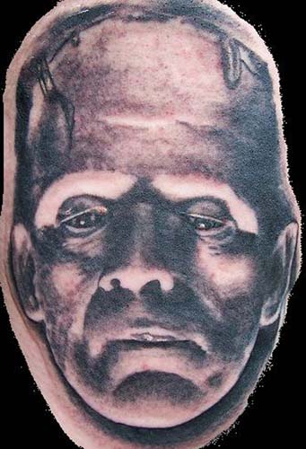 Tattoos - Movie Sci Fi tattoos - FRANKENSTEIN
